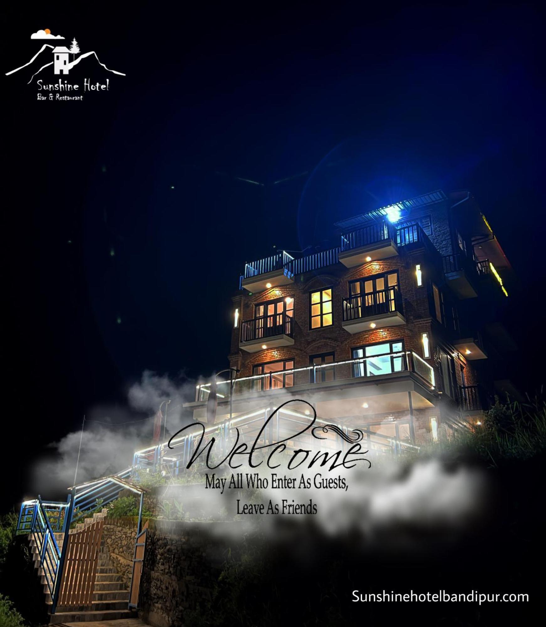 Sunshine Hotel Bandipur Tanahun Buitenkant foto